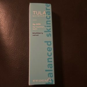 Tula Skincare lip SOS in blackberry velvet